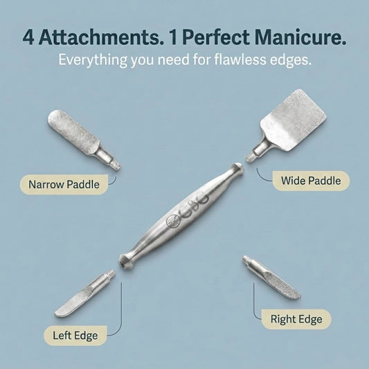 Cuticle-B-Gone Cuticle File 4-Piece Interchangeable Set